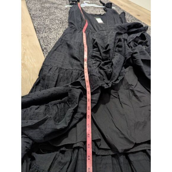 Sz M (18/1XL) City Chic Dress Dobby Love in Black - BNWT! - Picture 8 of 11